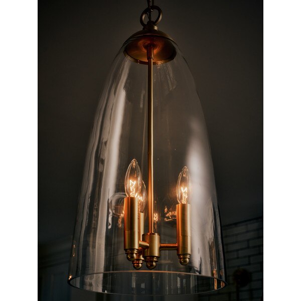 Maiden Glass Pendant (Natural Brass) Lifestyle 17